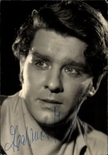 Foto Opernsänger Waldemar Arnold, Portrait, Autogramm
