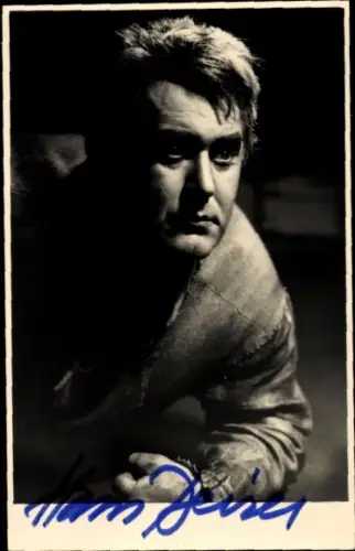 Foto Opernsänger Hans Beirer, Portrait, Autogramm