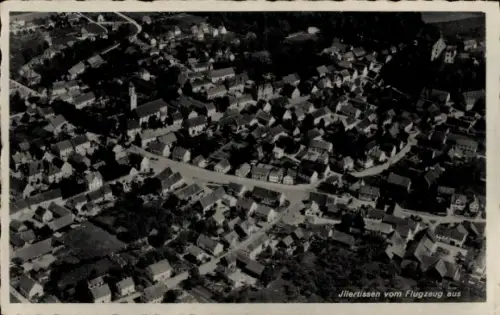 Ak Illertissen in Schwaben, Fliegeraufnahme