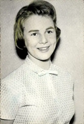 Ak Schauspielerin und Sängerin Conny Froboess, Portrait