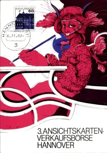 Ak Hannover, 3. Ansichtskarten-Verkaufsbörse 1983