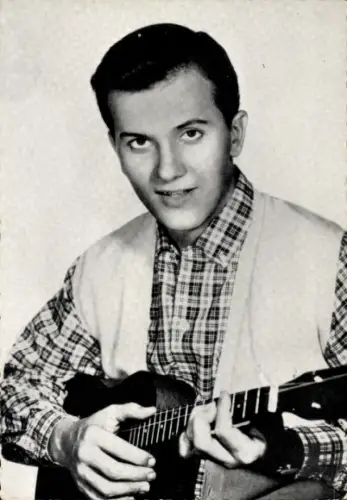 Ak Schauspieler und Sänger Pat Boone, Portrait