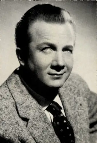 Ak Schauspieler Rudolf Schock, Portrait, Anzug