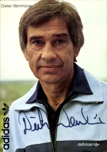 Ak Boxer Dieter Wemhöner, Autogramm
