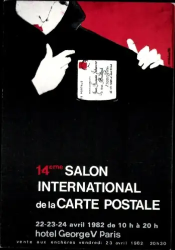 CPA Paris, Salon International de la Carte Postale, Hotel George V