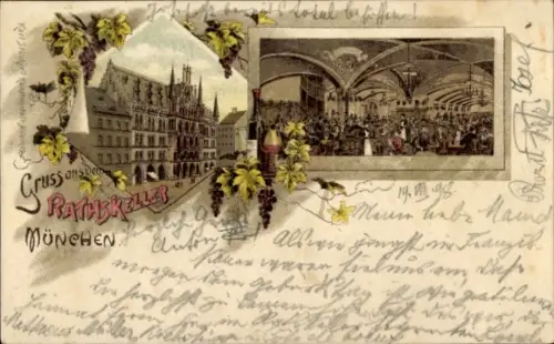 Litho München, Ratskeller