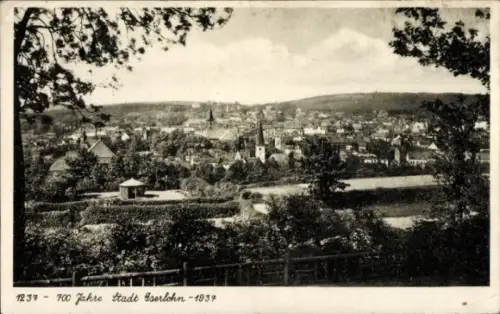 Ak Iserlohn im Märkischen Kreis, Stadtansicht, 700 Jahre Stadt 1937