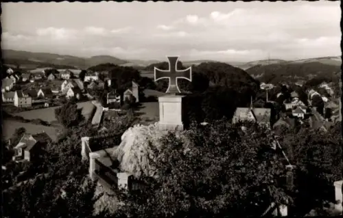 Ak Iserlohn im Märkischen Kreis, Eisernes Kreuz in der Grüne, Ort