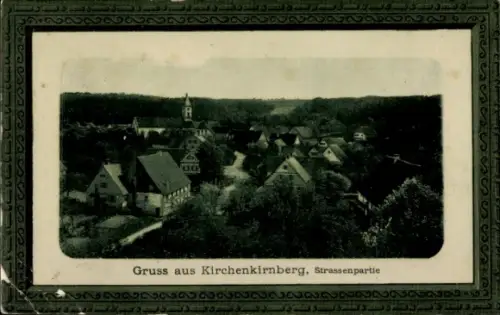 Ak Kirchenkirnberg Murrhardt in Württemberg, Teilansicht