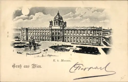 Ak Wien 1 Innere Stadt, K. k. Museum