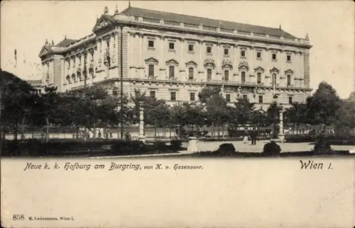 Ak Wien 1 Innere Stadt, Hofburg am Burgring,  K. v. Hasenauer, 