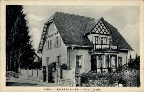 Ak Bains les Bains Vosges, Villa Le Nid