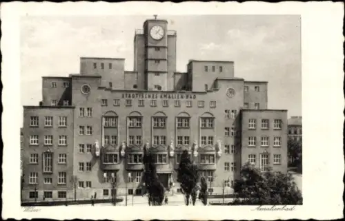 Ak Wien 10, Amalienbad