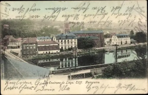 Ak Tilff Esneux Wallonien Lüttich, Panorama