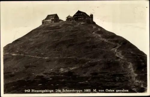 Ak Riesengebirge, Schneekoppenbaude, Schronisko Na Sniezce, Berg