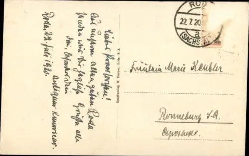 Ak Roda Stadtroda in Thüringen, Partie an der Roda