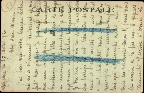 Ak Ernée Mayenne, Rue Nationale, Geschäfte