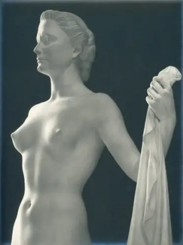 Foto Plastik von Arno Breker, Schreitende, Detail