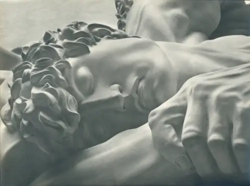 Foto Plastik von Arno Breker, Kameraden, Detail