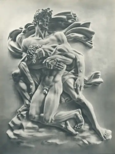 Foto Plastik von Arno Breker, Kameraden