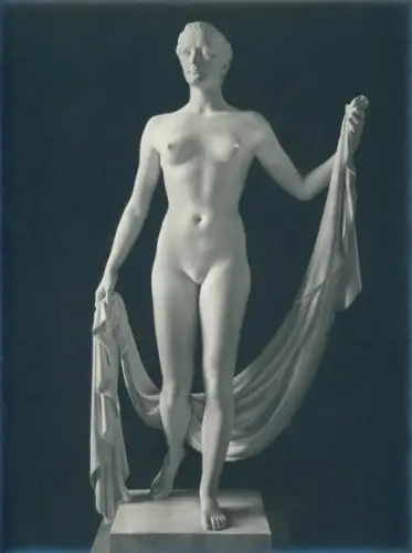 Foto Plastik von Arno Breker, Schreitende