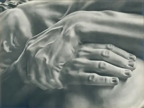 Foto Plastik von Arno Breker, Kameraden, Detail