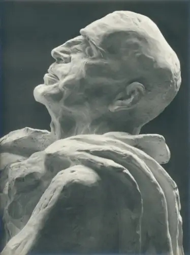 Foto Plastik von Arno Breker, Kopf des Matthäus