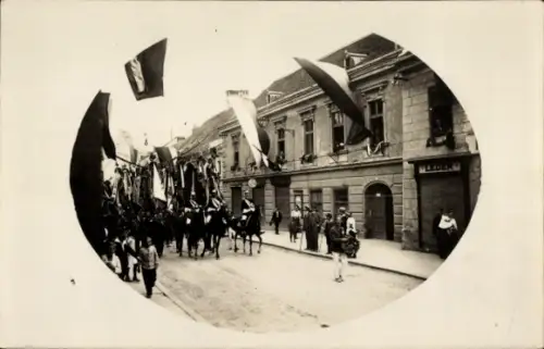 Foto Ak Bruck an der Mur Steiermark, 1. Kreisturnfest 1921, Festzug