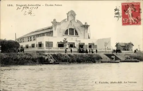 Ak Nogent Joinville Haute Marne, Elysées Palace,  Wasseransicht, 