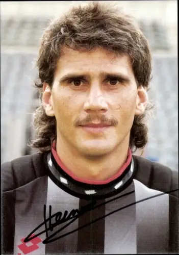 Autogrammkarte Fußballer Harald Heinen, SV Wuppertal, Autogramm