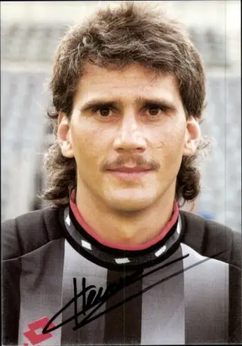Autogrammkarte Fußballer Harald Heinen, SV Wuppertal, Autogramm