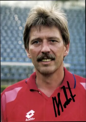Autogrammkarte Fußballer Dieter Hochstein, SV Wuppertal, Autogramm