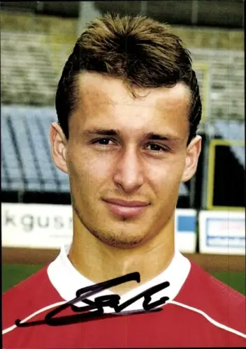 Autogrammkarte Fußballer Sascha Lenhart, Wuppertaler SV, Autogramm