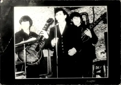 Foto Sänger Drafi Deutscher mit Band, Musiker