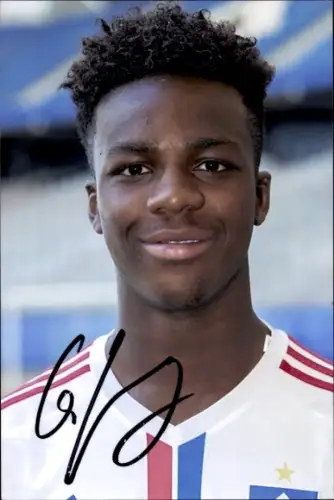 Autogrammkarte Fußballer Gideon Jung, Hamburger SV, Autogramm