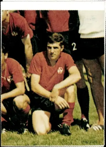 Sammelbild Fußballer Jürgen Seifert, Hamburger SV, Autogramm