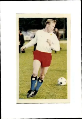 Sammelbild Fußballer Hans Werner Kremer,, Hamburger SV, Autogramm