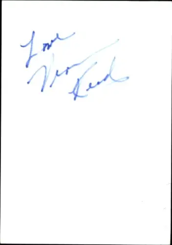 Autogramm Schauspielerin Vivian Reed