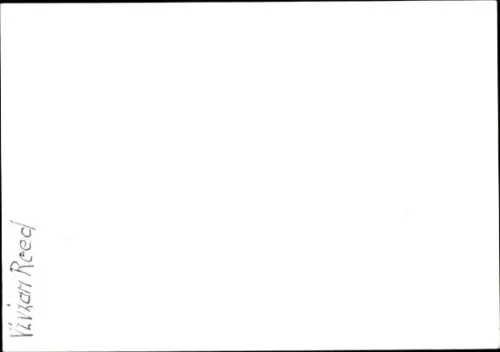 Autogramm Schauspielerin Vivian Reed