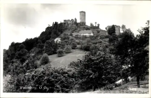 Ak Oberösterreich, Waxenberg, Ruine