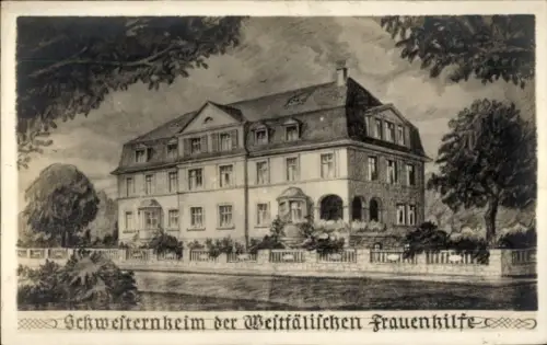 Ak Soest in Westfalen, Schwesternheim der Westfälischen Frauenhilfe