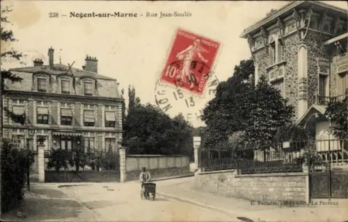CPA Nogent sur Marne Val-de-Marne, Rue Jean Soulés