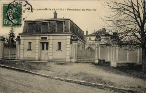 CPA Sucy en Brie Val-de-Marne, Pensionnat du Petit Val