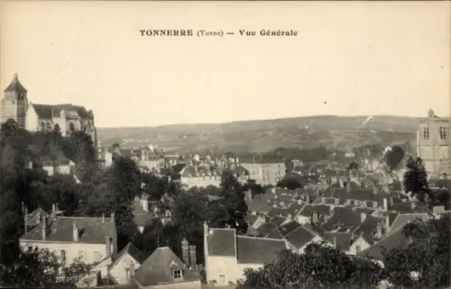 Ak Tonnerre Yonne,  Yonne, allgemeine Ansicht, Stadtansicht, keine Persönlichkeiten
