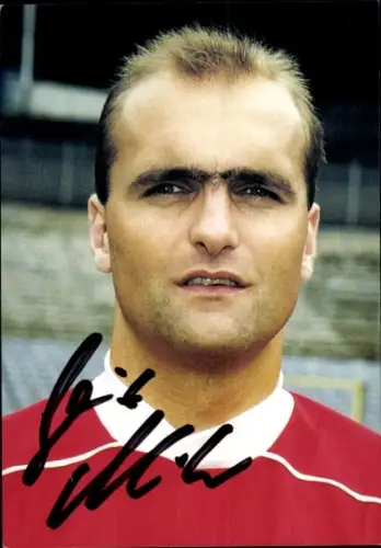 Autogrammkarte Fußballer Gerrit Meinke, Wuppertaler SV, Autogramm