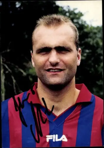 Autogrammkarte Fußballer Gerrit Meinke, Wuppertaler SV, Autogramm