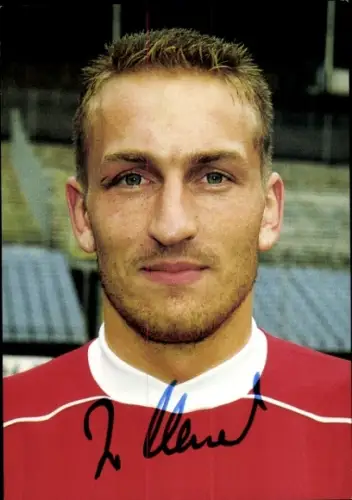 Autogrammkarte Fußballer Ingo Menzel, Wuppertaler SV, Autogramm