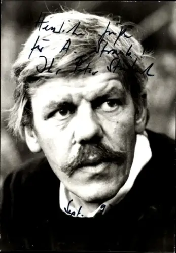 Ak Schauspieler Peter Striebeck, Portrait, Autogramm