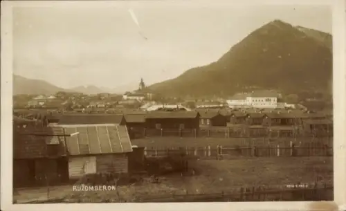 Foto Ak Ružomberok Rózsahegy Rosenberg Slowakei, Gesamtansicht