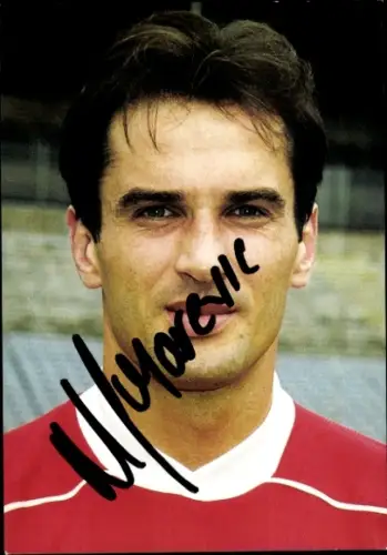 Autogrammkarte Fußballer Murat Jasarevic, SV Wuppertal, Autogramm